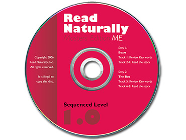 Read Naturally ME Replacement Audio CDs