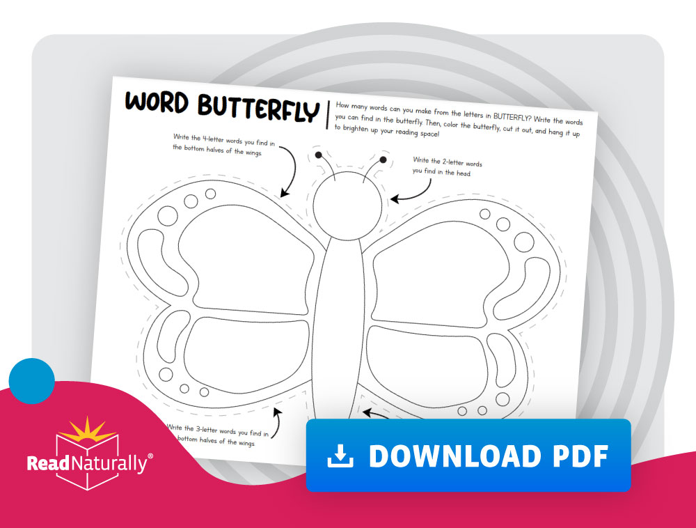 Download our Word Butterfly PDF