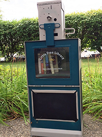 Read Naturally Little Free Library box. 