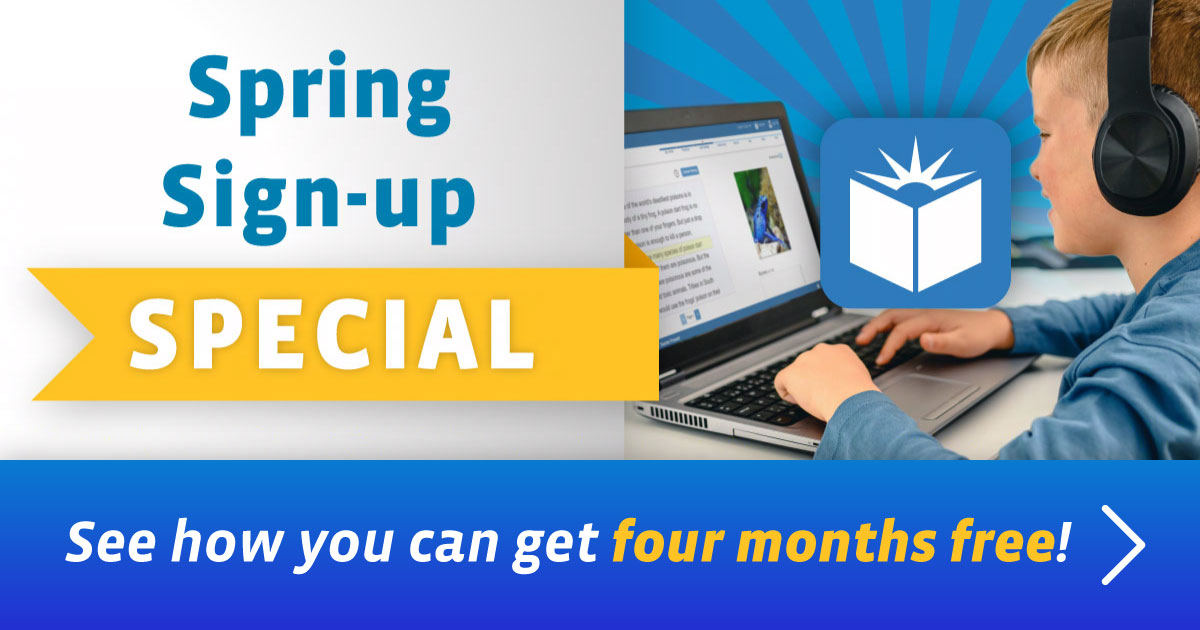 Spring Sign-up Special