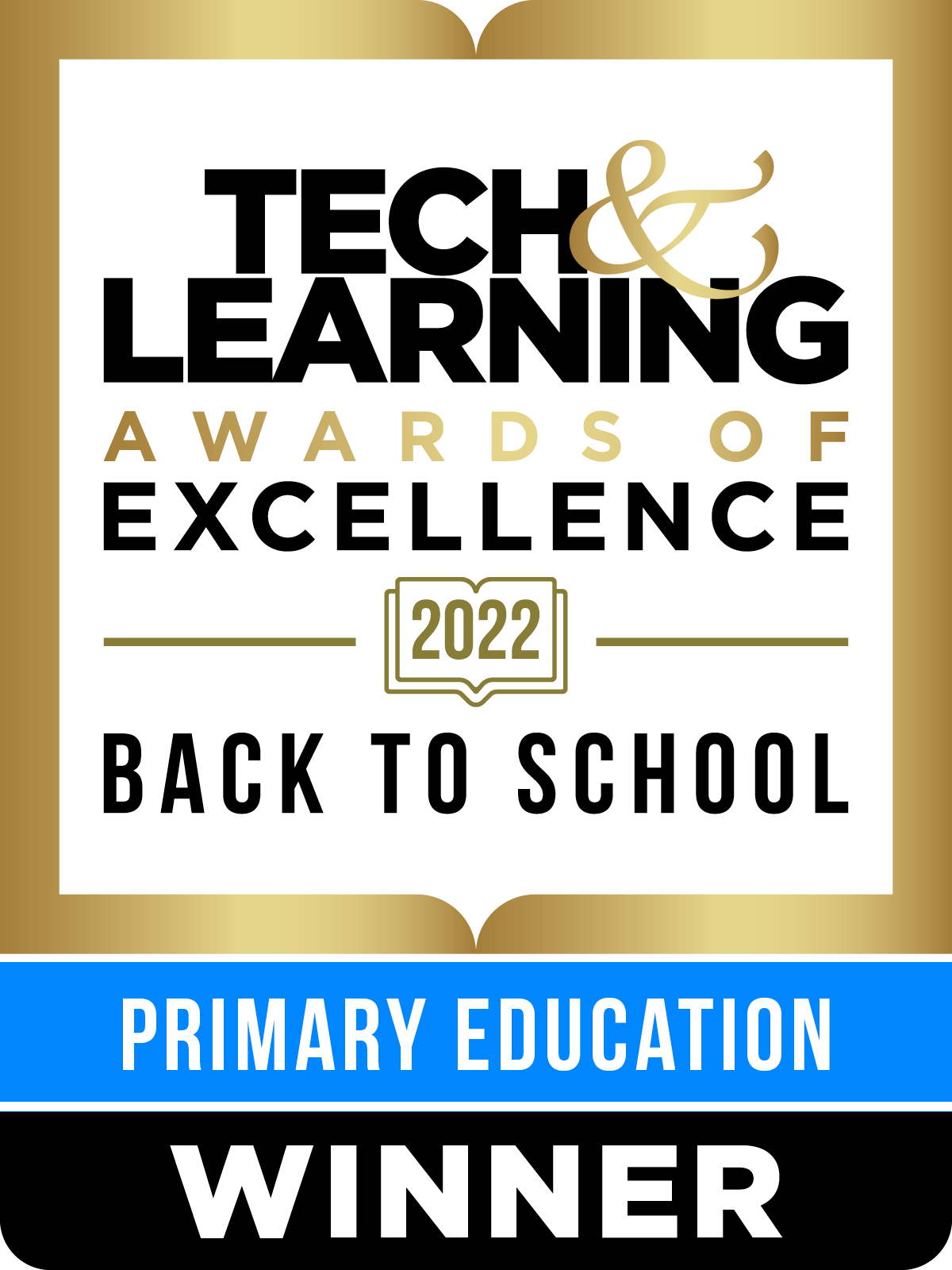 Tech Learning & Awards of Excellence 2022 winner badge