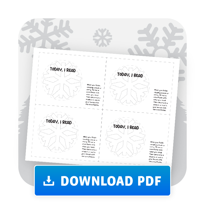 Download our Snowflake Wall Activity PDF
