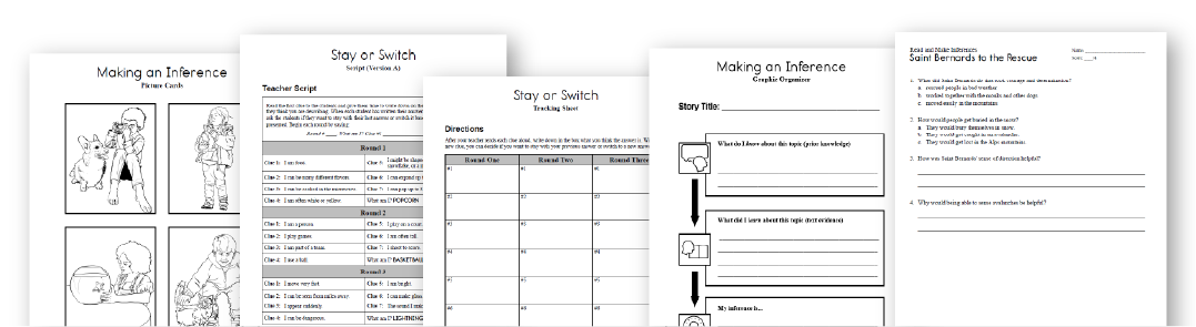 Free Comprehension Builder Lesson