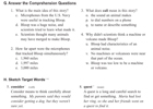 G. Answer the Comprehension Questions