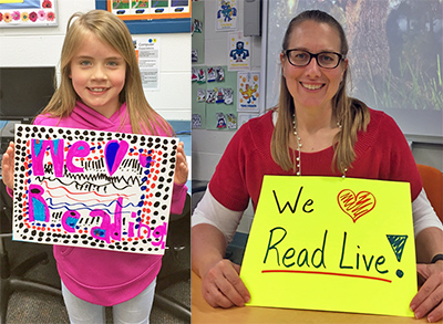 Hannah Elementary reading lab